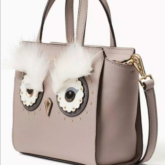 NWT Kate Spade Star Bright Owl Hadlee Satchel - Picture 6 of 8